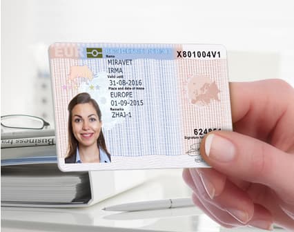 Work-and residence permit European Union Blue Card